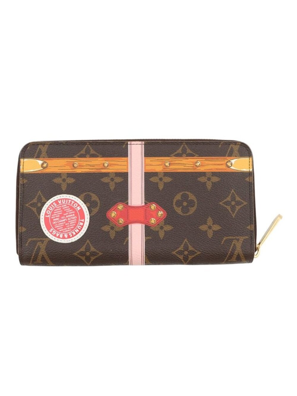 Louis Vuitton Wallet Monogram Zippy Summer Trunk Collection - Picture 3 of 10